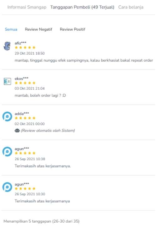 Testimoni klien backlink EDU